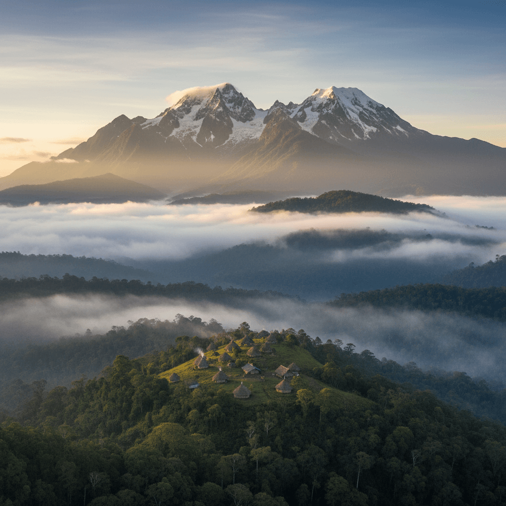 Expedições nas montanhas